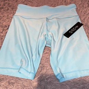 NWT Light Blue Biker Shorts